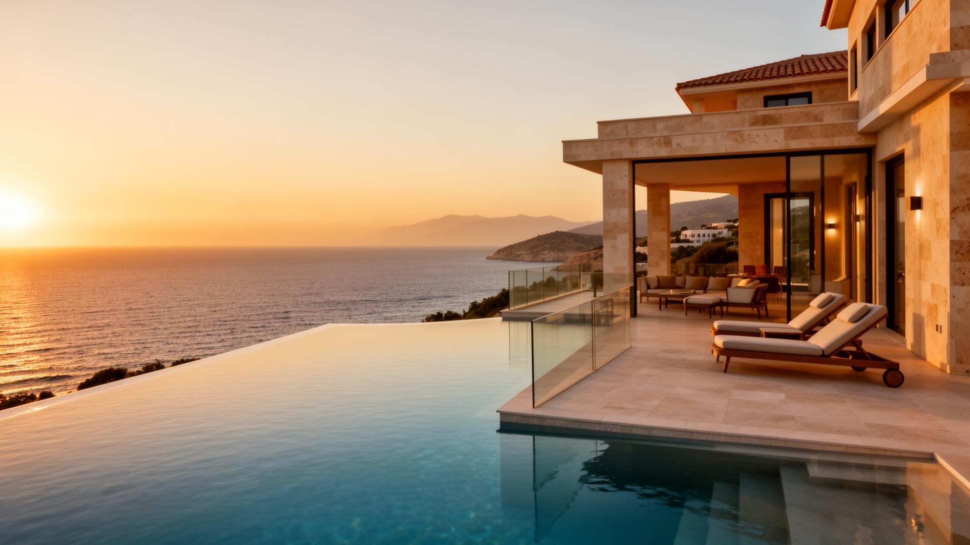 Luxusvilla mit Meerblick auf Zypern